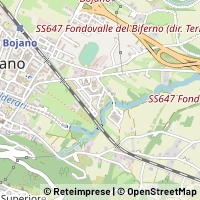 Hartă Bojano