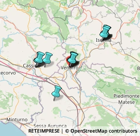 Mappa Via Raffaello Sanzio, 86079 Venafro IS, Italia (12.5605)