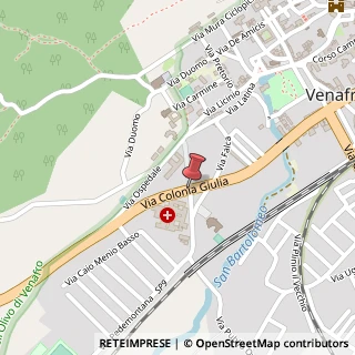 Mappa Via Colonia Giulia, 22/24, 86079 Venafro, Isernia (Molise)