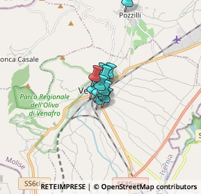 Mappa Via Vanvitelli Luigi, 86079 Venafro IS, Italia (0.70636)