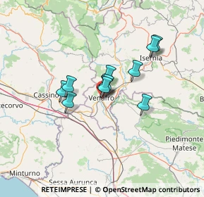 Mappa Via Vanvitelli Luigi, 86079 Venafro IS, Italia (9.93455)