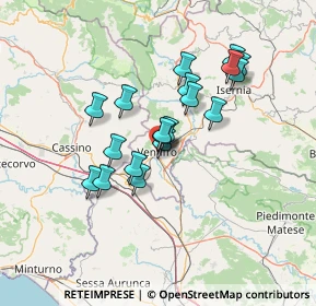 Mappa Via Vanvitelli Luigi, 86079 Venafro IS, Italia (11.67737)