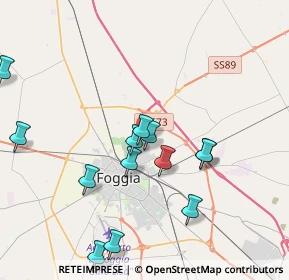 Mappa Km. 2.200, 71121 Foggia FG, Italia (4.69714)
