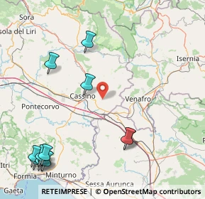 Mappa PIAZZA VINCENZO, 03044 Cervaro FR, Italia (24.36833)