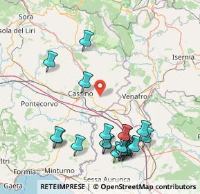 Mappa PIAZZA VINCENZO, 03044 Cervaro FR, Italia (19.8105)