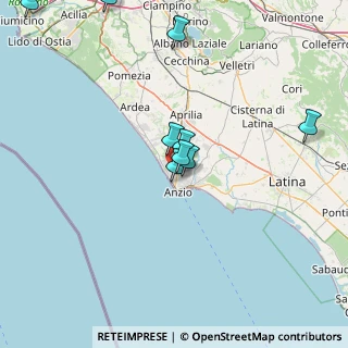 Mappa Via Ticino, 00042 Anzio RM, Italia (24.05615)