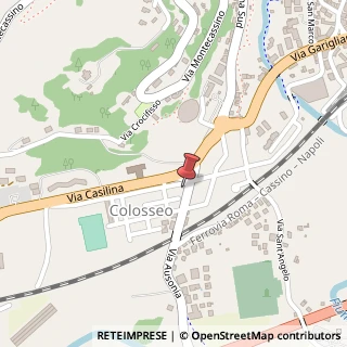 Mappa Via Monte Mainarde, 1, 03043 Cassino, Frosinone (Lazio)