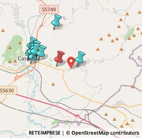 Mappa Via Braccio di Croce, 03044 Cervaro FR, Italia (4.21333)