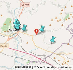 Mappa Via Braccio di Croce, 03044 Cervaro FR, Italia (4.29182)