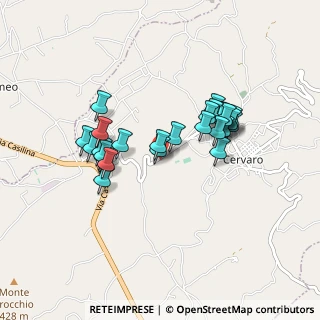 Mappa Via Braccio di Croce, 03044 Cervaro FR, Italia (0.80741)