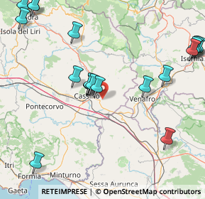 Mappa Via Braccio di Croce, 03044 Cervaro FR, Italia (21.80947)