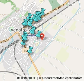 Mappa Via Francesco Guicciardini, 86079 Venafro IS, Italia (0.4595)