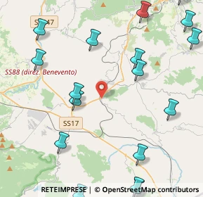 Mappa Viadotto Cannete, 86019 Vinchiaturo CB, Italia (6.7415)