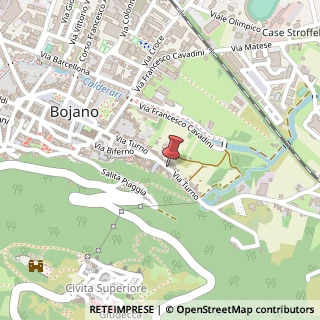 Mappa Via Turno,  122, 86021 Bojano, Campobasso (Molise)