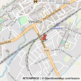 Mappa Via Campania, 13, 86079 Venafro, Isernia (Molise)