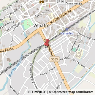 Mappa Via Campania, 24, 86079 Venafro, Isernia (Molise)