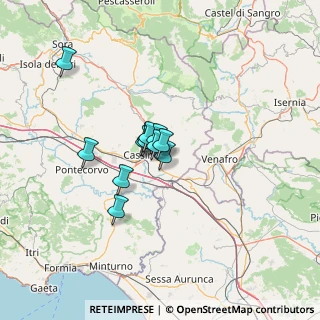 Mappa Via Bivio, 03044 Cervaro FR, Italia (8.57167)