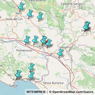 Mappa Via Bivio, 03044 Cervaro FR, Italia (21.71813)