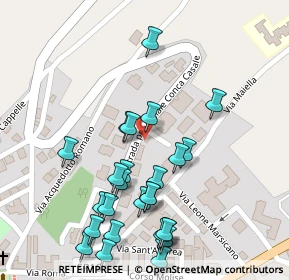 Mappa Strada Per Concacasale, 86079 Venafro IS, Italia (0.13462)