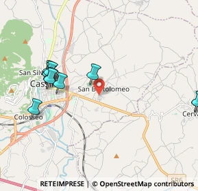 Mappa Via Casilina Sud - Parco 