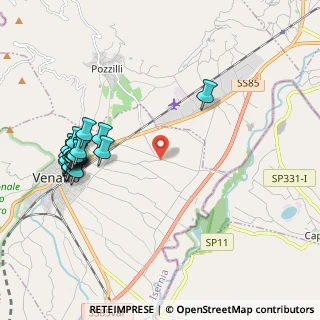 Mappa Via Sedia di Monsignore, 86077 Pozzilli IS, Italia (2.507)