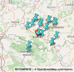 Mappa Via Gino Di Biase, 86021 Bojano CB, Italia (10.7995)
