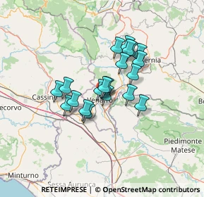 Mappa Viale S. Nicandro, 86079 Venafro IS, Italia (10.2695)