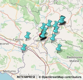 Mappa Viale S. Nicandro, 86079 Venafro IS, Italia (9.884)