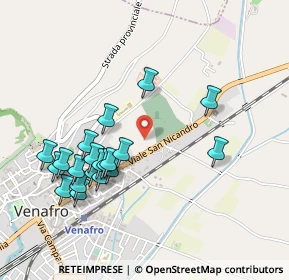 Mappa Viale S. Nicandro, 86079 Venafro IS, Italia (0.5245)