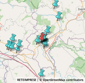 Mappa Via Maiella, 86079 Venafro IS, Italia (6.305)