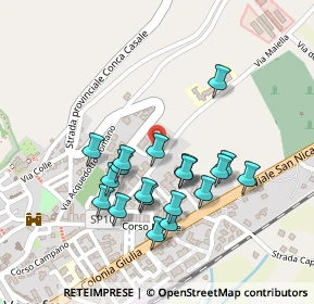 Mappa Via Maiella, 86079 Venafro IS, Italia (0.2205)