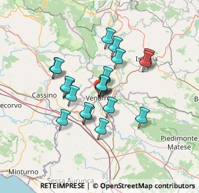 Mappa Via Maiella, 86079 Venafro IS, Italia (11.1545)