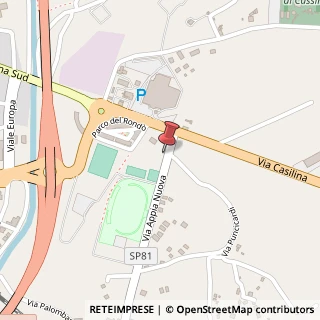 Mappa Via Appia Nuova, 2A, 03044 Cervaro, Frosinone (Lazio)