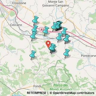 Mappa Strada Provinciale, 03020 Pastena FR, Italia (6.27053)
