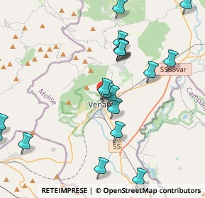 Mappa Via Colle, 86079 Venafro IS, Italia (4.9805)