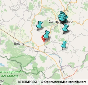Mappa 86019 Vinchiaturo CB, Italia (8.01)