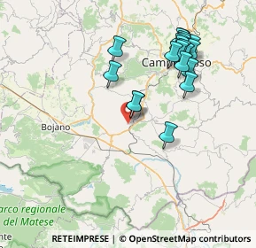 Mappa 86019 Vinchiaturo CB, Italia (8.3575)