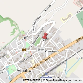 Mappa Strada Provinciale Conca Casale, 22, 86079 Venafro, Isernia (Molise)