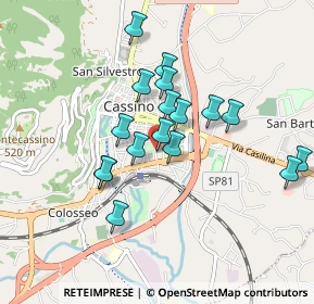 Mappa Parco Baden Powell ingresso, 03043 Cassino FR, Italia (0.81765)