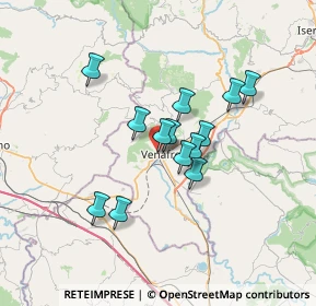 Mappa Via Licinio, 86079 Venafro IS, Italia (5.51923)