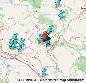 Mappa Via Licinio, 86079 Venafro IS, Italia (6.044)