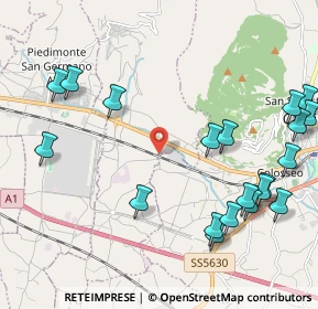 Mappa Via Ponte a Cavallo, 03030 Villa Santa Lucia FR, Italia (2.81)