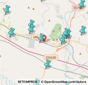 Mappa Via Ponte a Cavallo, 03030 Villa Santa Lucia FR, Italia (5.875)