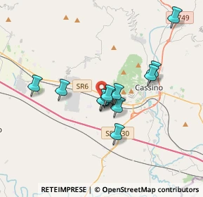 Mappa Via Ponte a Cavallo, 03030 Villa Santa Lucia FR, Italia (3.00333)