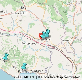 Mappa Via Ponte a Cavallo, 03030 Villa Santa Lucia FR, Italia (43.08769)