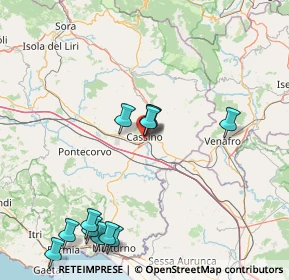 Mappa Via delle Terme, 03043 Cassino FR, Italia (19.39083)