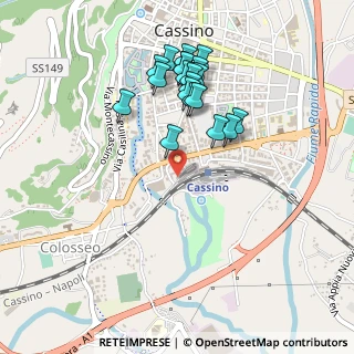 Mappa Via delle Terme, 03043 Cassino FR, Italia (0.4835)