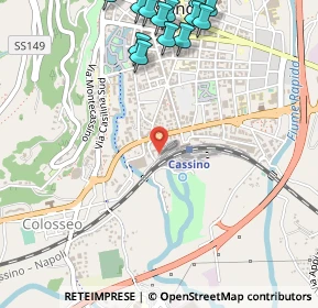 Mappa Via delle Terme, 03043 Cassino FR, Italia (0.76769)