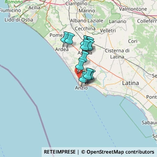 Mappa 3, 00042 Anzio RM, Italia (9.05077)