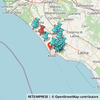 Mappa 3, 00042 Anzio RM, Italia (9.60938)
